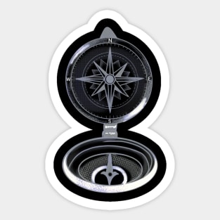 Compass Sticker